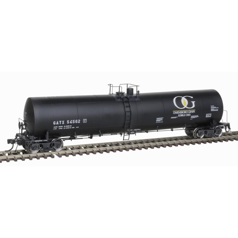 Atlas 20006886 HO Scale 25,500gal Tank Owensboro Grain GATX 54540