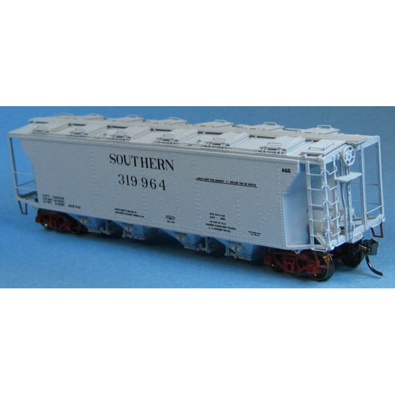 Funaro & Camerlengo 8280 HO Scale Southern Quadruple Covered Hopper with Decals Resin Kit