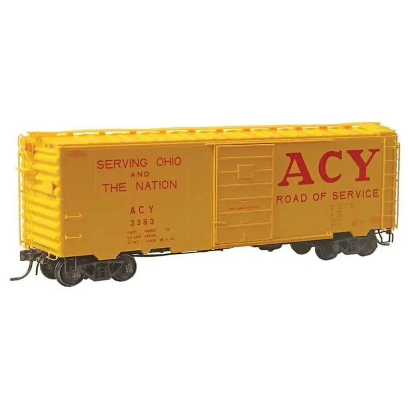 Kadee 4339 HO Scale 40' PS-1 Boxcar Akron, Canton & Youngstown ACY 3383