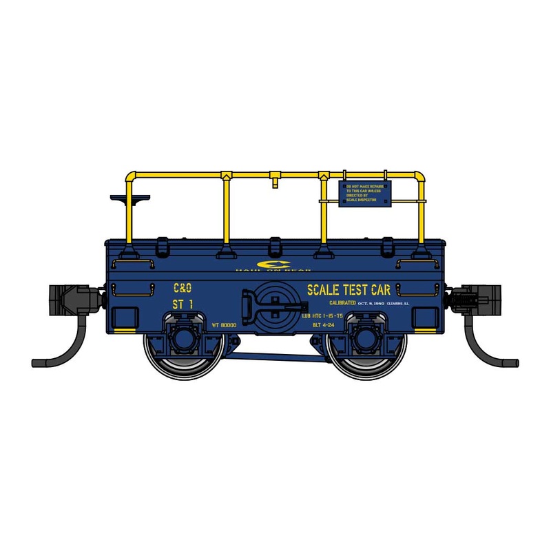 Walthers 920-105303 Scale Test Car Chesapeake & Ohio ST1