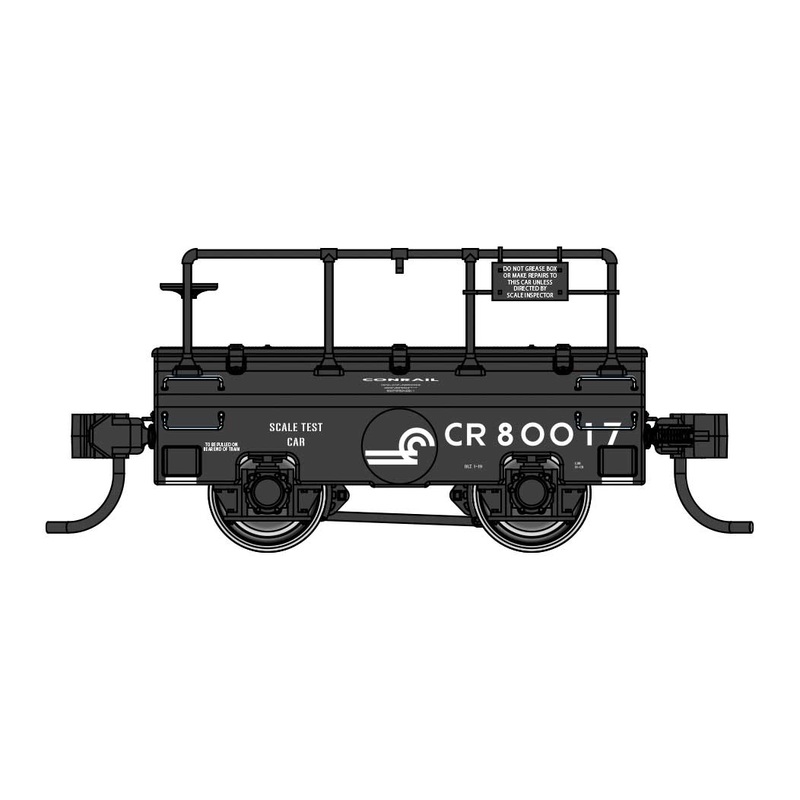 Walthers 920-105304 Scale Test Car Conrail #80017