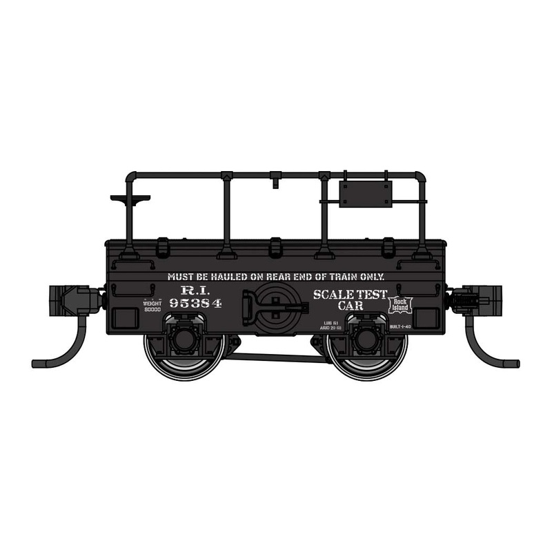 Walthers 920-105305 Scale Test Car Rock Island #95384