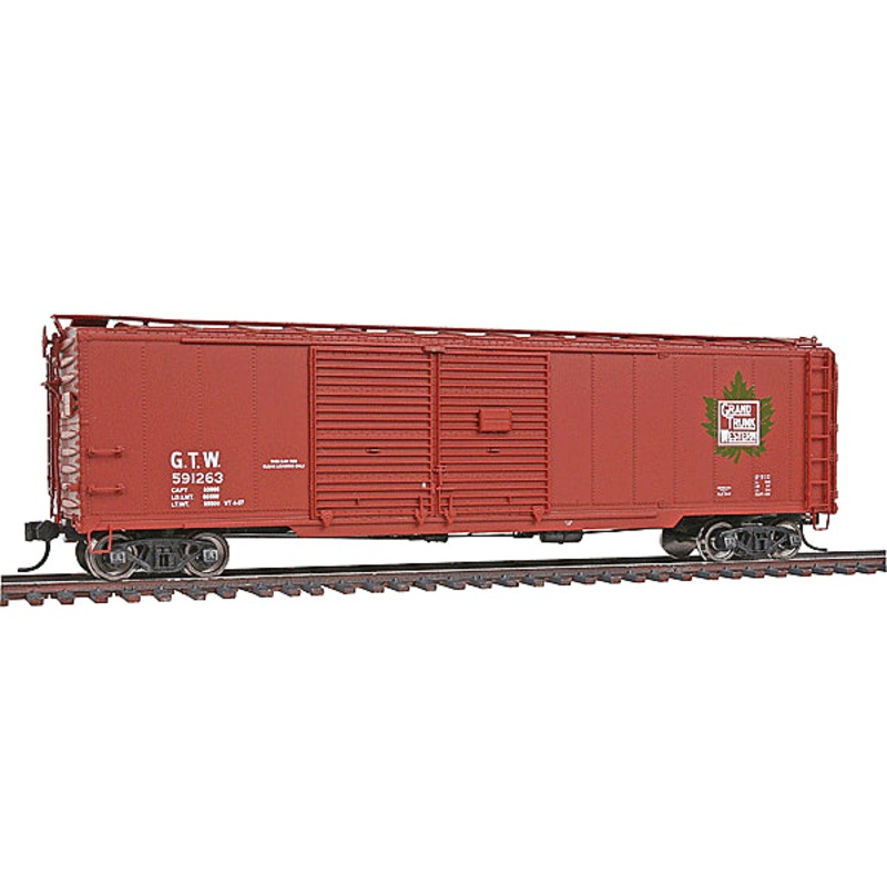 Walthers 932-41653 HO Scale 50' Double Door Boxcar GTW 591263 - NOS