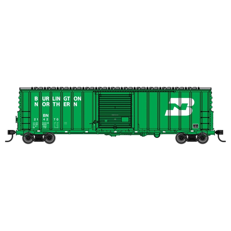 Walthers Mainline 910-46027 HO Scale 50' ACF Exterior Post Boxcar Burlington Northern BN 214266