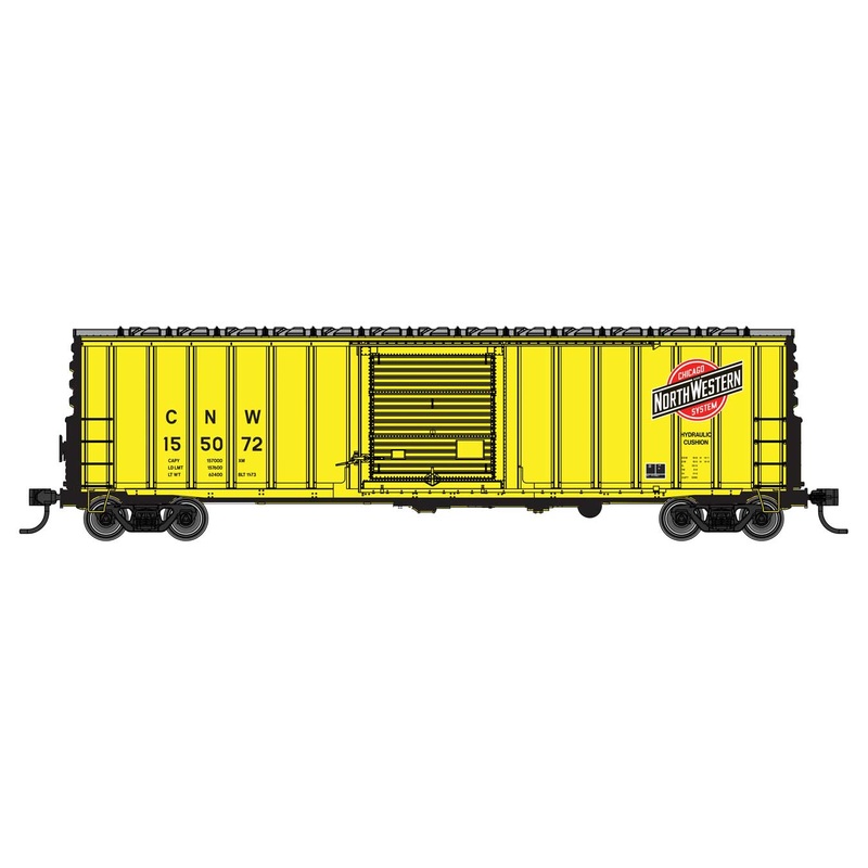 Walthers Mainline 910-46032 HO Scale 50' ACF Exterior Post Boxcar Chicago & North Western CNW 155290