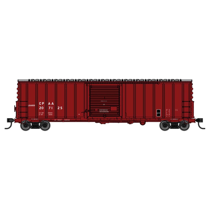 Walthers Mainline 910-46033 HO Scale 50' ACF Exterior Post Boxcar Canadian Pacific CP 207125