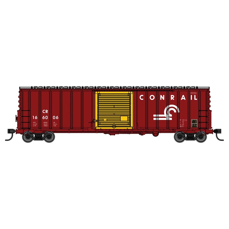 Walthers Mainline 910-46038 HO Scale 50' ACF Exterior Post Boxcar Conrail CR 166103