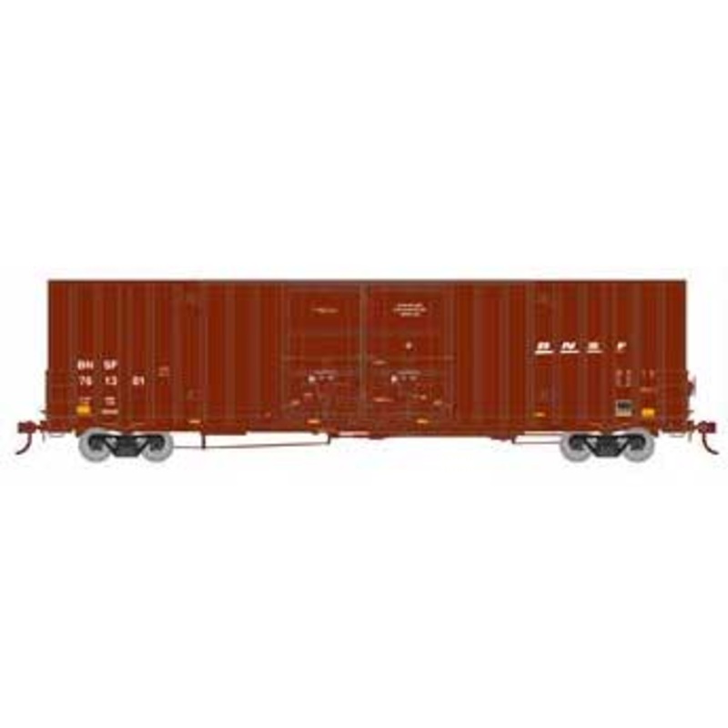 Athearn 75130 HO Scale 60' Gunderson Double Door Hi-Cube Boxcar BNSF 761217