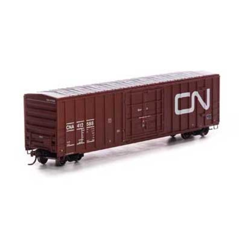 Athearn 87446 HO Scale 50' Superior Plug Door Boxcar Canadian National CNA 412588