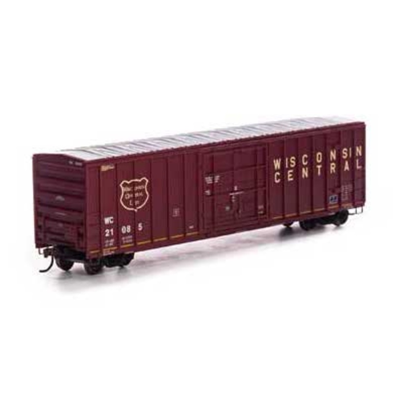 Athearn 87466 HO Scale 50' Superior Plug Door Boxcar Wisconsin Central WC 21085