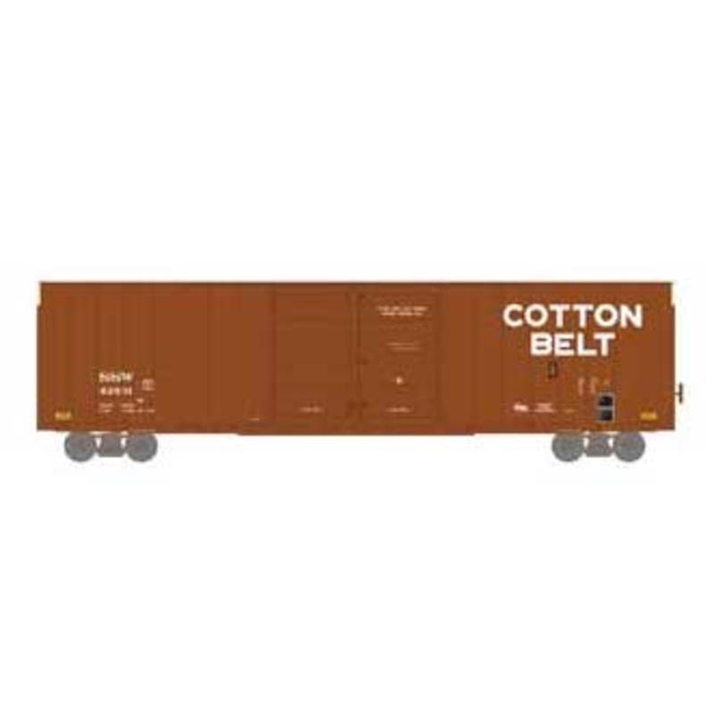 Athearn 90524 HO Scale 60' Hi-Cube Boxcar Double Door Boxcar Cotton Belt SSW 62631