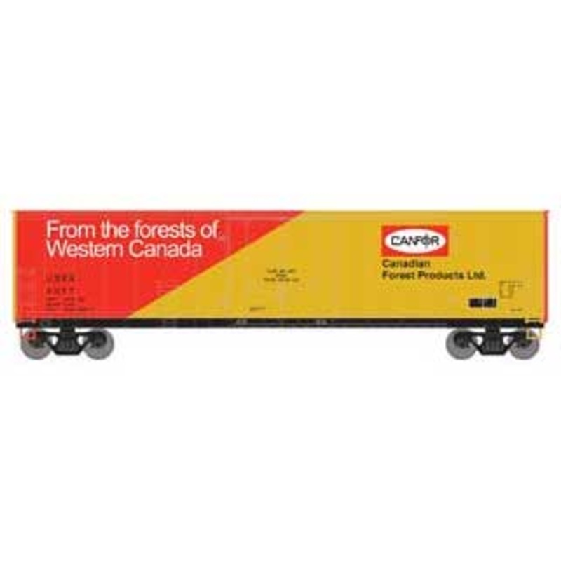 Athearn HO 76126 50' Youngstown Plug Door Boxcar Canfor USEX 2077
