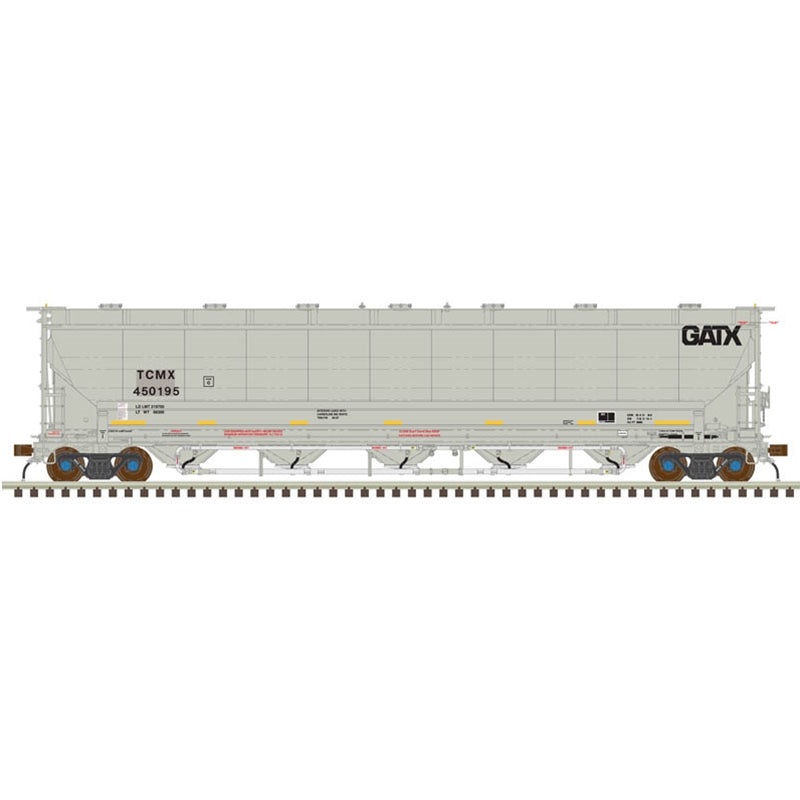 Atlas Master Plus 20005200 HO Scale Trinity 5660 Covered Hopper GATX TCMX 450173