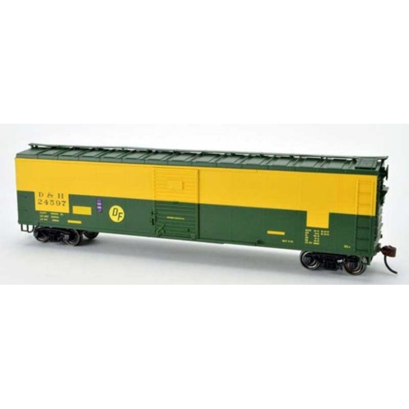 Bowser 41547 HO Scale 50'2" Boxcar Delaware & Hudson (RDG Patch) D&H 24601