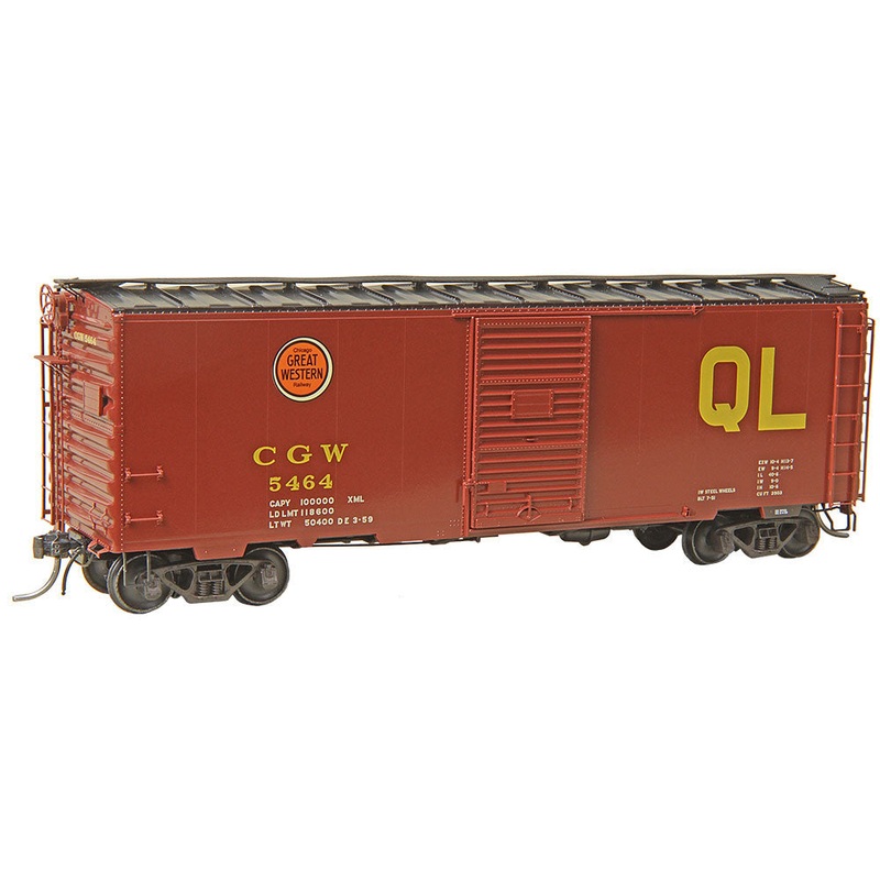 Kadee 4132 HO 40' PS-1 Boxcar Chicago Great Western CGW 5464