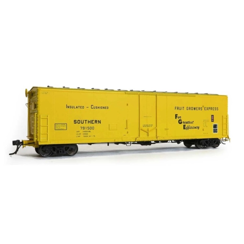 Moloco 33054-02 HO Scale FGE 50' RBL Boxcar Southern Repaint 791510