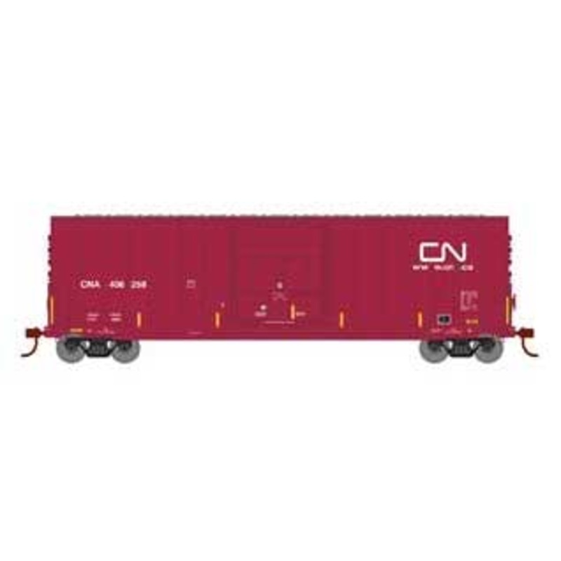 Roundhouse 1498 HO Scale 50' High Cube Plug Door Boxcar Canadian National CN 406258