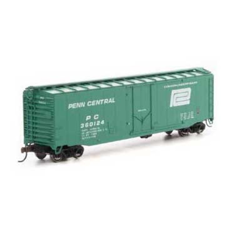 Roundhouse HO Scale 79109 50' Plug Door Boxcar Penn Central PC 360124