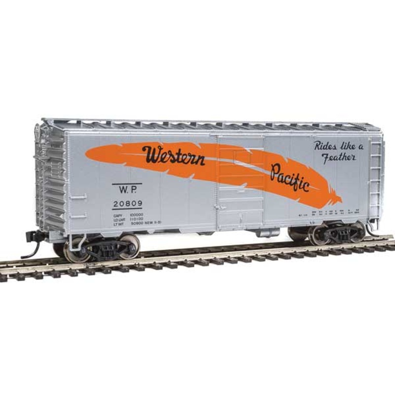 Walthers Mainline 910-2396 HO Scale PS-1 40' Boxcar Western Pacific WP 20809