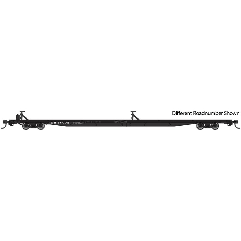 Walthers Mainline 910-5484 HO Scale G85 85' Flatcar New Haven NH 16017