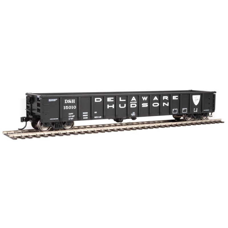 Walthers MainLine 910-6211 53' Gondola Delaware & Hudson D&H 15010