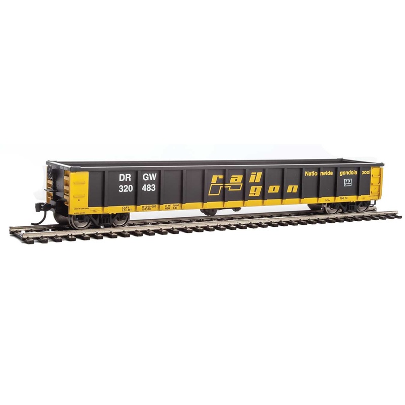 Walthers MainLine 910-6215 53' Gondola ex-Railgon Denver & Rio Grande D&RGW 320483