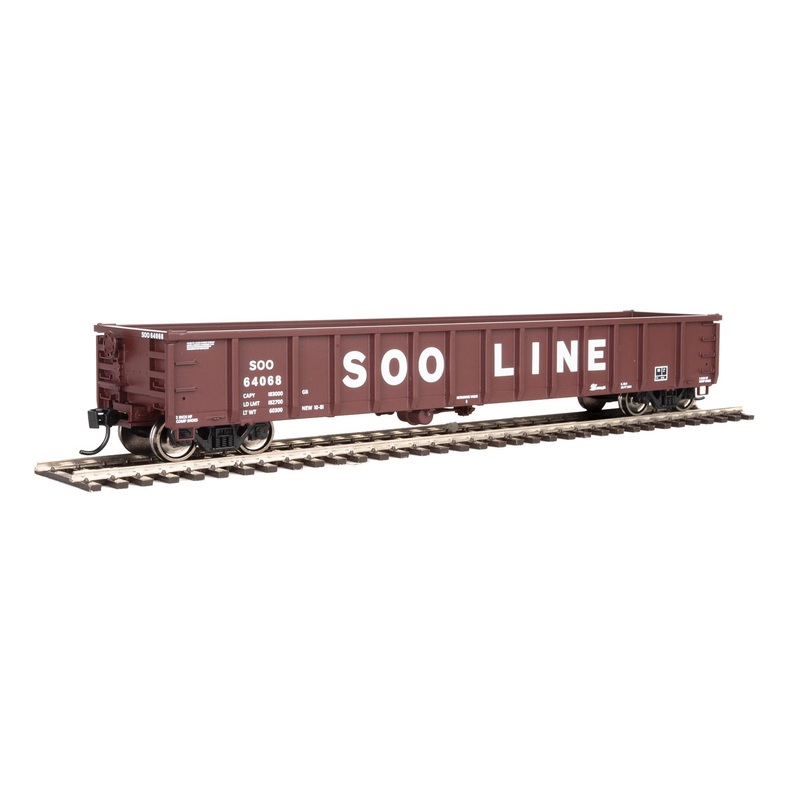 Walthers MainLine 910-6230 53' Gondola SOO Line 64068