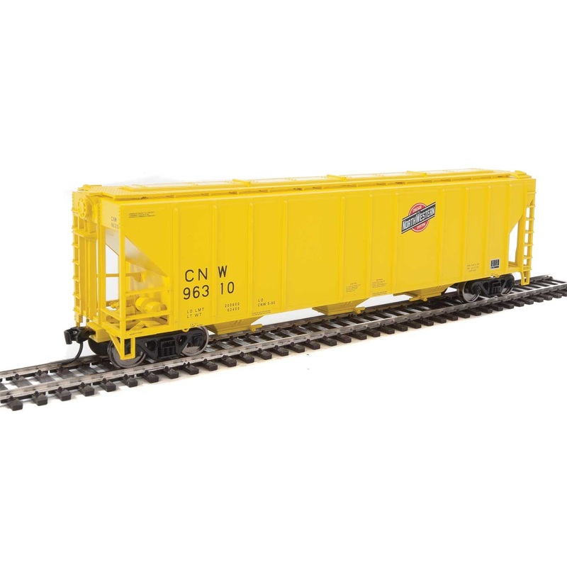 Walthers Mainline 910-7460 HO Scale 50' PS-2 CD 4427 Covered Hopper Chicago NorthWestern CNW 96310