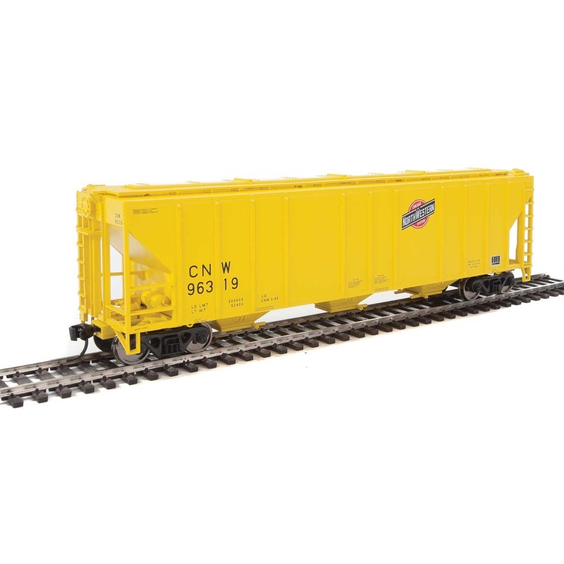 Walthers Mainline 910-7461 HO Scale 50' PS-2 CD 4427 Covered Hopper Chicago NorthWestern CNW 96319