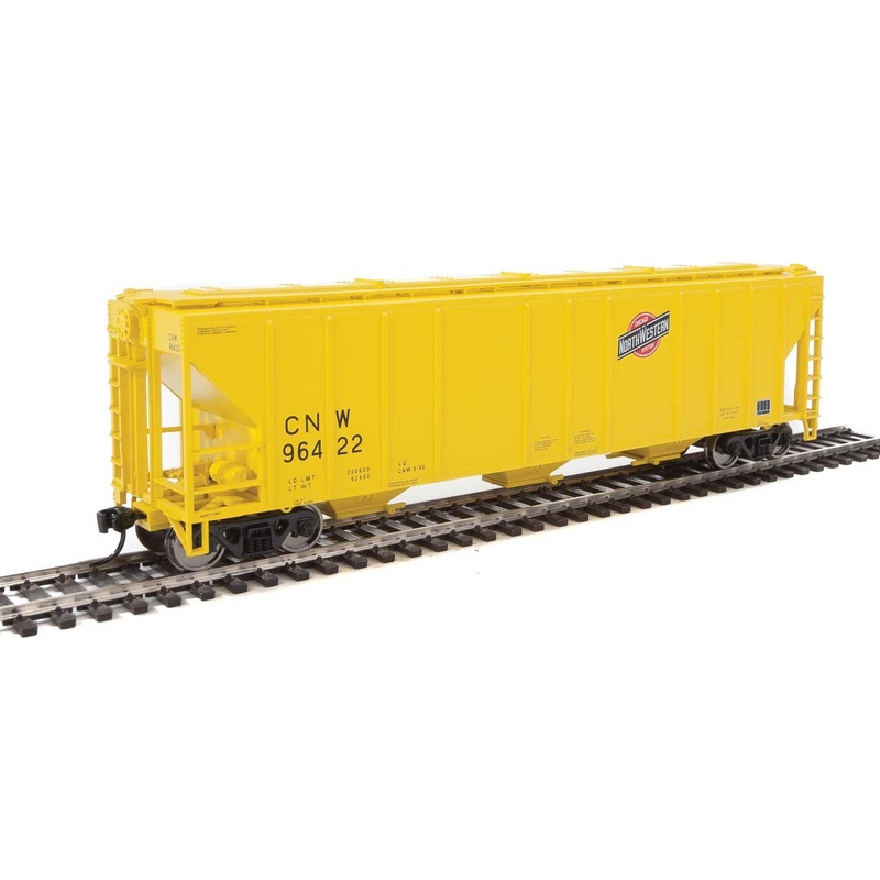 Walthers Mainline 910-7462 HO Scale 50' PS-2 CD 4427 Covered Hopper Chicago NorthWestern CNW 96422