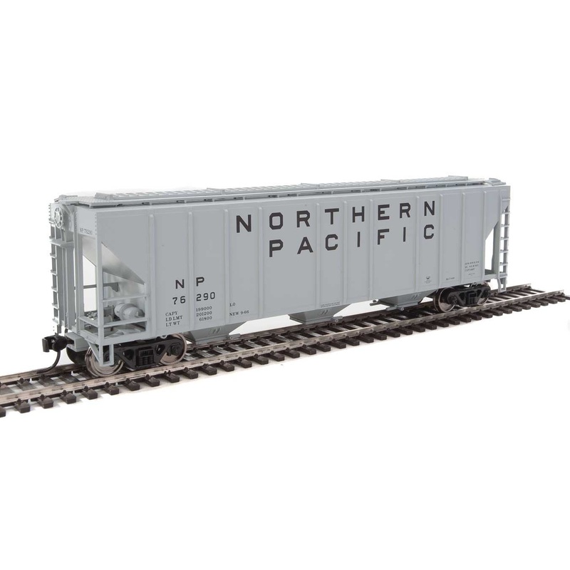 Walthers Mainline 910-7474 HO Scale 50' PS-2 CD 4427 Covered Hopper Northern Pacific NP 76290