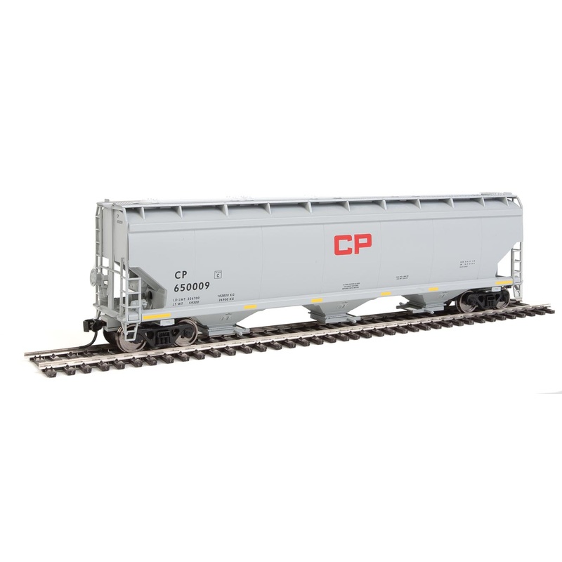 Walthers Mainline 910-7633 HO Scale 60' NSC 5150 3 Bay Covered Hopper Canadian Pacific CP 650009