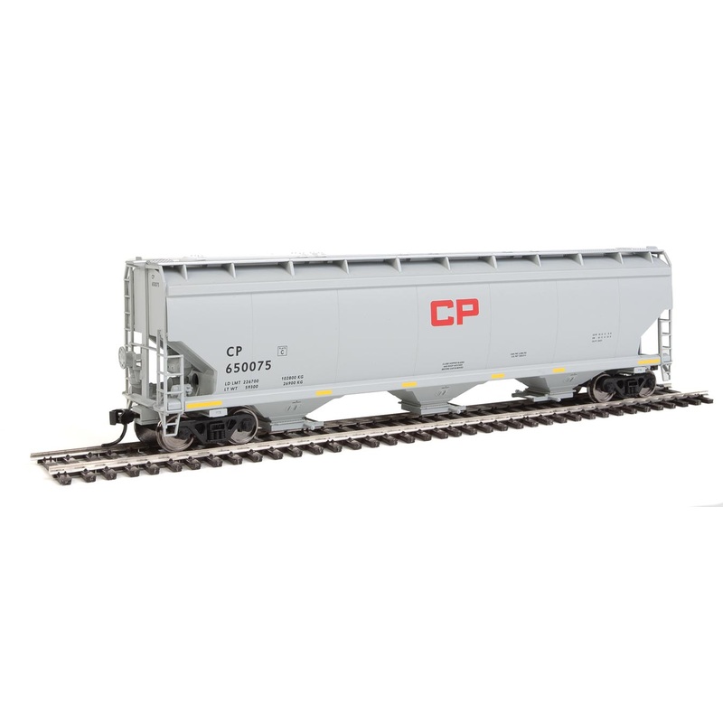 Walthers Mainline 910-7636 HO Scale 60' NSC 5150 3 Bay Covered Hopper Canadian Pacific CP 650075
