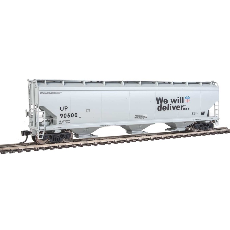 Walthers Mainline 910-7680 HO Scale 60' NSC 5150 3 Bay Covered Hopper Union Pacific  UP 90600