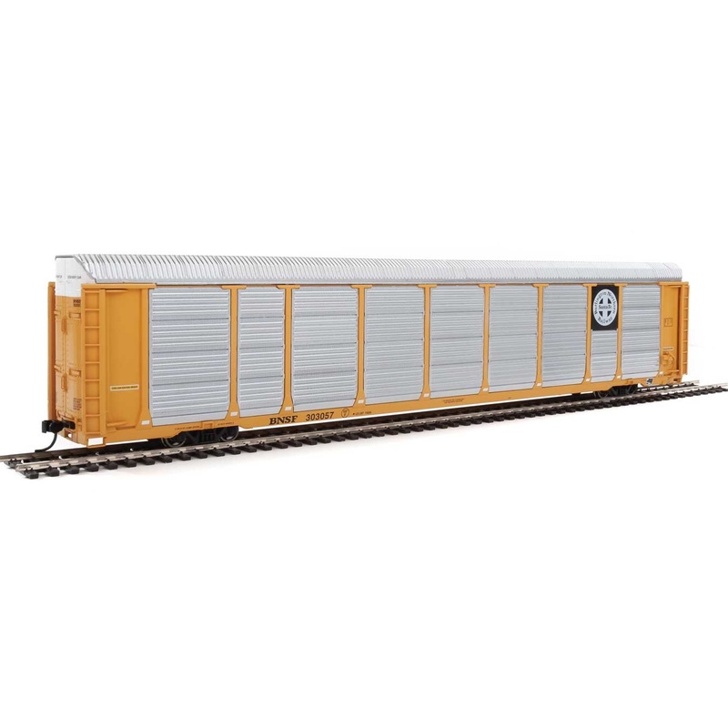 Walthers Proto 920-101413 HO Scale 89' Tri-level Auto Carrier BNSF 303057