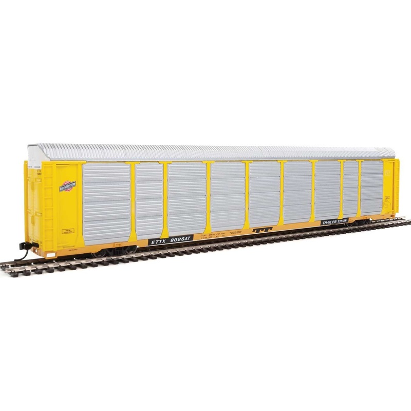 Walthers Proto 920-101420 HO Scale 89' Tri-level Auto Carrier Chicago NorthWestern CNW ETTX 802647