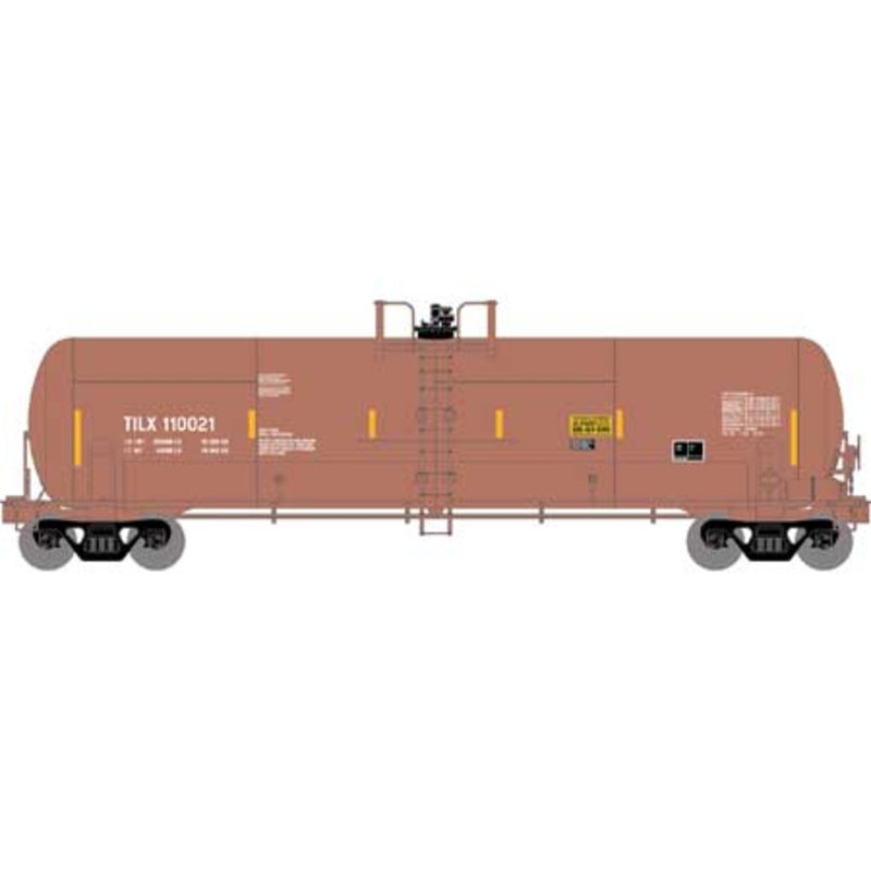 Athearn 15930 HO Scale RTC 20,900 Gallon Acid Tank Car Red/Brown TILX 110021