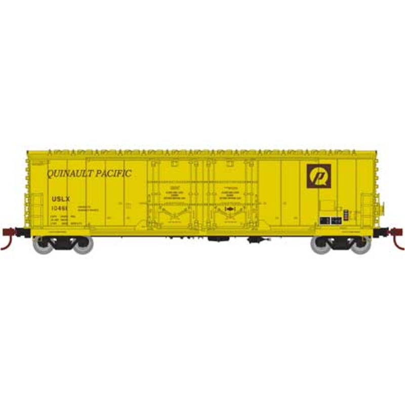 Athearn 67728 HO Scale RTR 50' Evans Double Door Boxcar Quinault Pacific USLX 10461