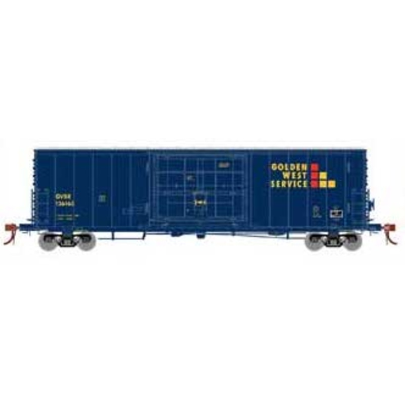 Athearn Genesis G26837 HO Scale 50' PC&F Boxcar Golden West Service GVSR 136163
