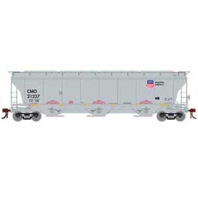 Athearn Genesis G89966 HO Scale Trinity 3 Bay Covered Hopper Union Pacific CMO 21227