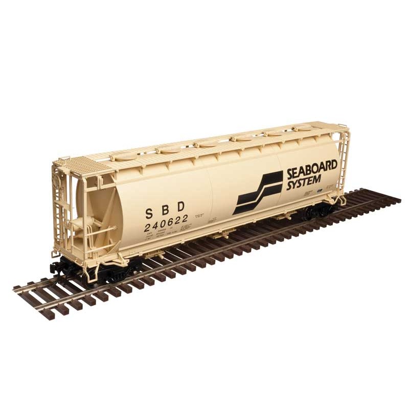 Atlas 20004370 HO 3 Bay Cylindrical Covered Hopper Seaboard SBD 240622