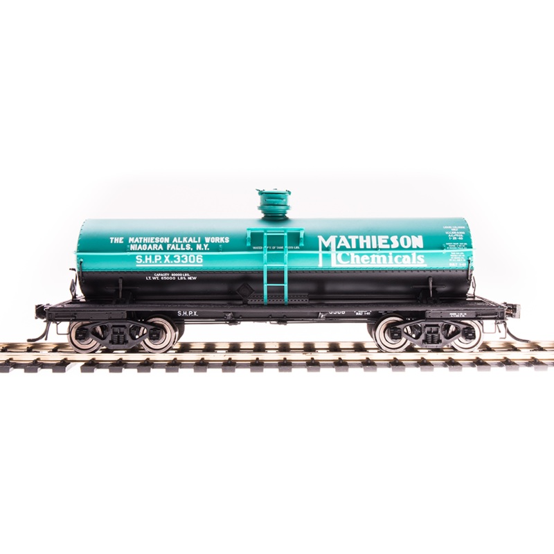 BLI 6175 HO Scale 6000 Gallon Tank Car Mathieson SHPX Single Car # Varies