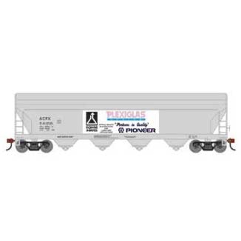 Roundhouse 1197 HO Scale ACF 5250 Covered Hopper Plexiglas ACFX 54100