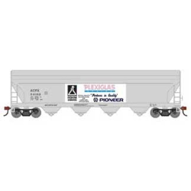 Roundhouse 1198 HO Scale ACF 5250 Covered Hopper Plexiglas ACFX 54102