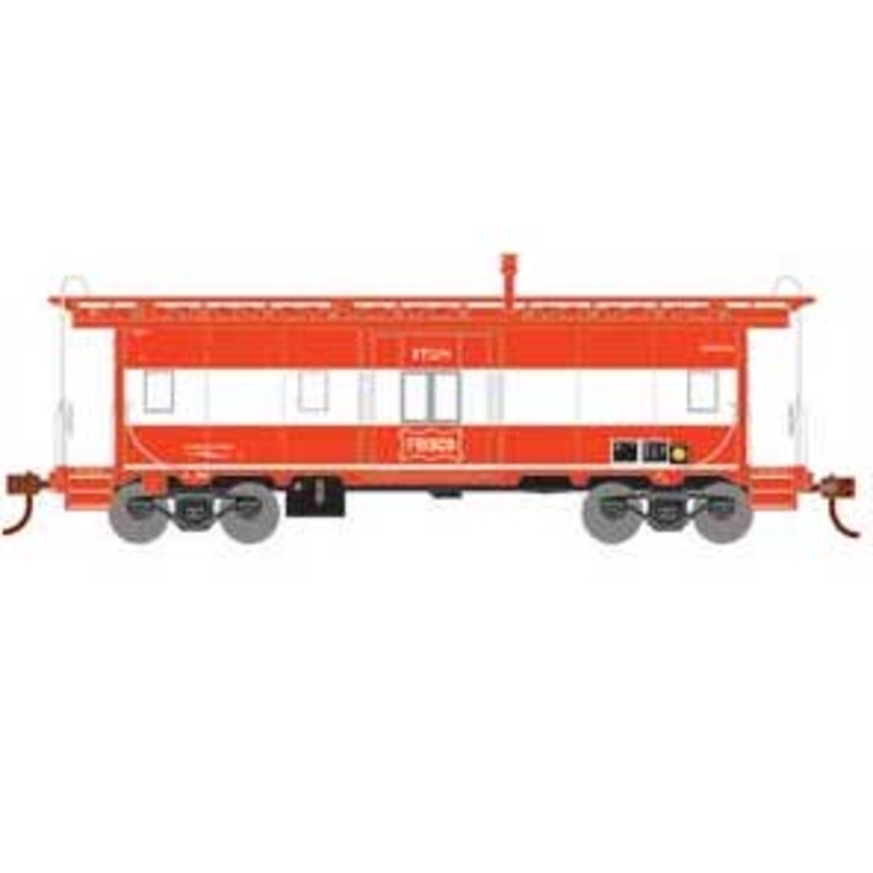 Roundhouse 90265 HO Scale Bay Window Caboose Frisco SLSF 1728