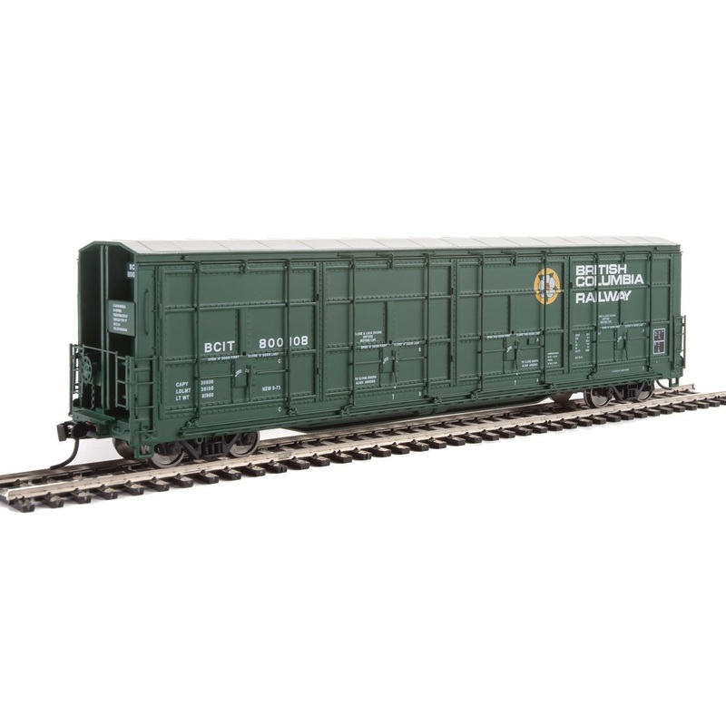 Walthers Proto 920-101919 HO Scale All-Door Boxcar BC Rail BCIT 800108