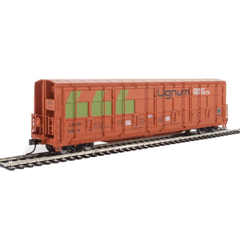 Walthers Proto 920-101927 HO Scale All-Door Boxcar Lignum LUNX 80009