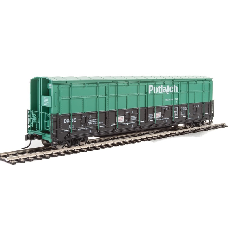 Walthers Proto 920-101931 HO Scale All-Door Boxcar Potlatch D 121