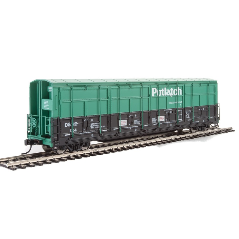 Walthers Proto 920-101932 HO Scale All-Door Boxcar Potlatch D 124