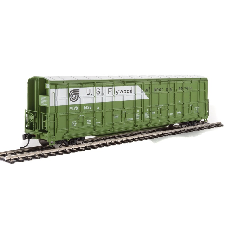 Walthers Proto 920-101935 HO Scale All-Door Boxcar US Plywood PLYX 1438